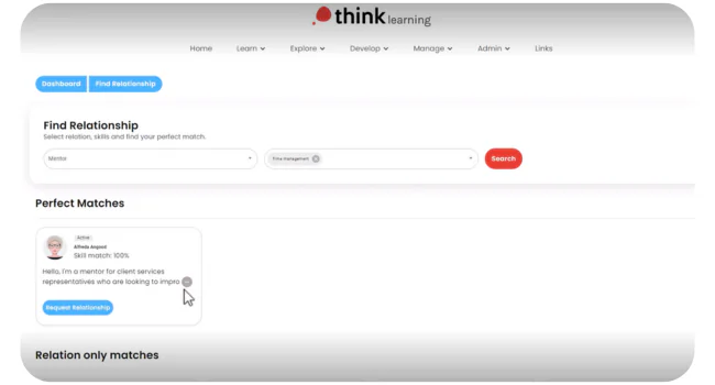 Think Learning Mentoring Hub