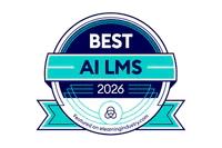 Best AI LMS award badge