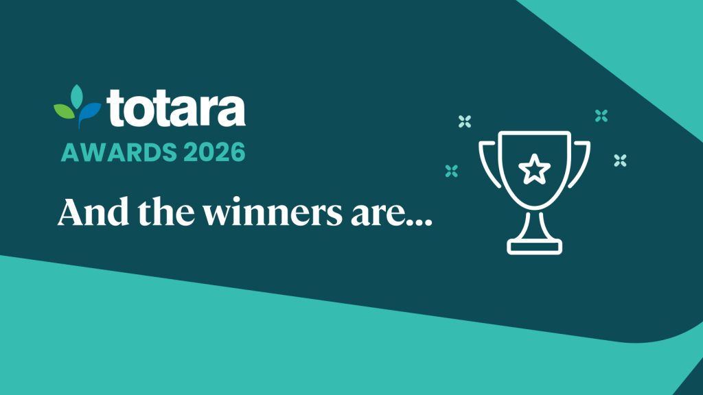 award winners 2026 totara